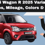Maruti Wagon R 2025 Variants: Features, Mileage, Colors & Price