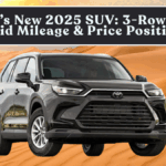 Toyota’s New 2025 SUV: 3-Row Space, Hybrid Mileage & Price Positioning