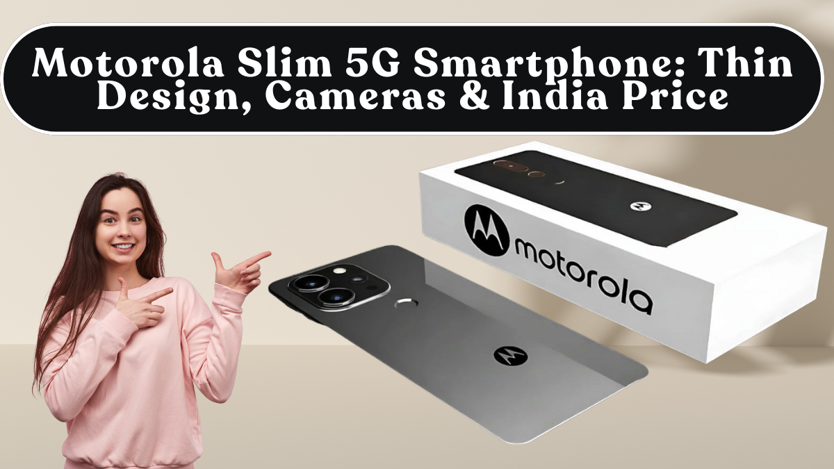 Motorola Slim 5G Smartphone: Thin Design, Cameras & India Price