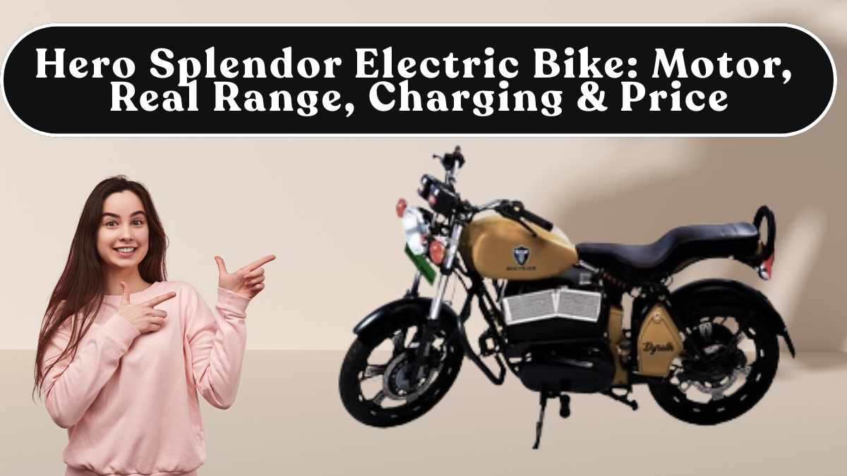 Hero Splendor Electric Bike: Motor, Real Range, Charging & Price