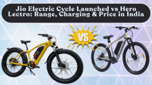 Jio Electric Cycle Launched vs Hero Lectro: Range, Charging & Price in India