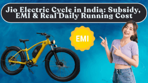 Jio Electric Cycle in India: Subsidy, EMI & Real Daily Running Cost Explained