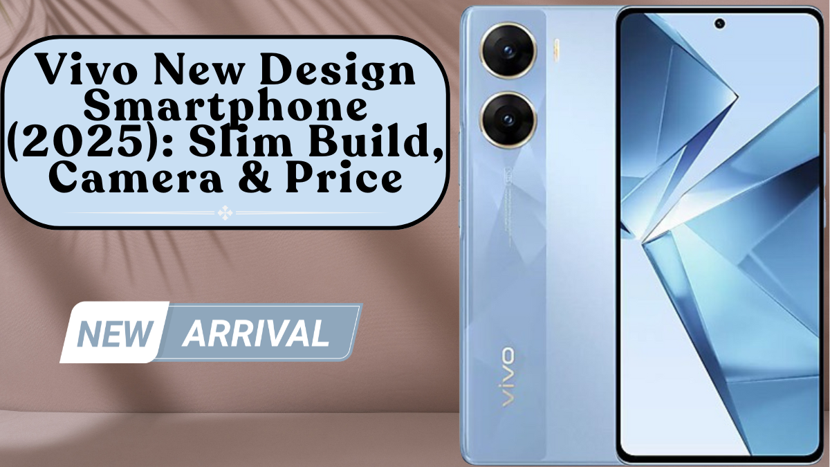 Vivo New Design Smartphone (2025): Slim Build, Camera & Price