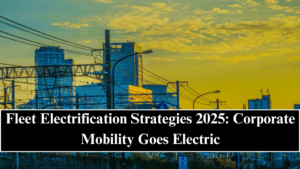Fleet Electrification Strategies 2025: Corporate Mobility Goes Electric
