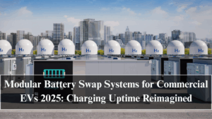 Modular Battery Swap Systems for Commercial EVs 2025: Charging Uptime Reimagined