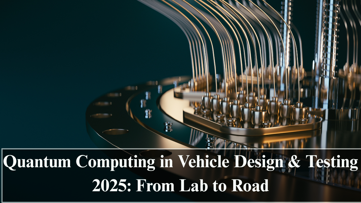 Quantum Computing in Vehicle Design & Testing 2025: From Lab to Road