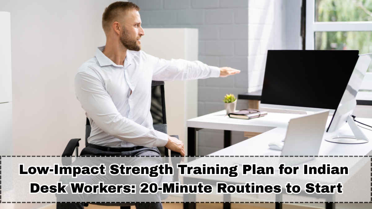Low-Impact Strength Training Plan for Indian Desk Workers: 20-Minute Routines to Start in 2025