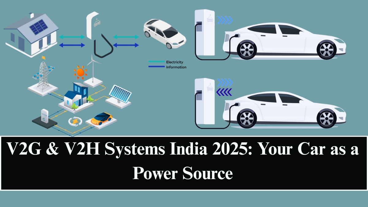 V2G & V2H Systems India 2025: Your Car as a Power Source