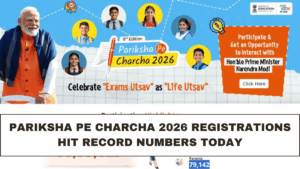 Pariksha Pe Charcha 2026 Registrations Hit Record Numbers Today