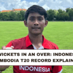 Five Wickets in an Over: Indonesia vs Cambodia T20 Record Explained