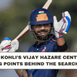 Virat Kohli’s Vijay Hazare Century: 5 Talking Points Behind the Search Surge