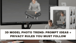 3D Model Photo Trend: Prompt Ideas + Privacy Rules You Must Follow