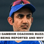 Gautam Gambhir Coaching Buzz: What’s Being Reported and Why