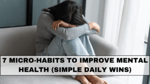 7 Micro-Habits to Improve Mental Health (Simple Daily Wins)