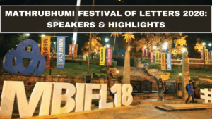 Mathrubhumi Festival of Letters 2026: Speakers & Highlights