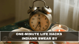 One-Minute Life Hacks Indians Swear By