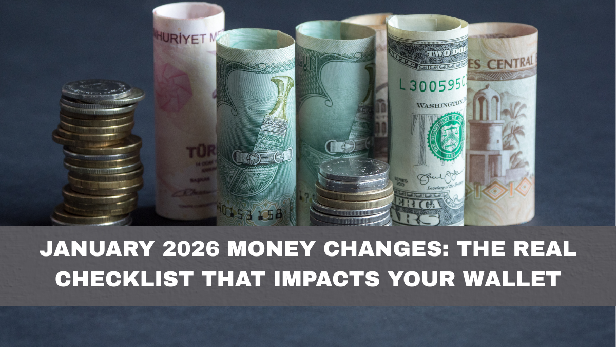 January 2026 Money Changes: The Real Checklist That Impacts Your Wallet