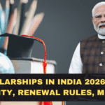 Scholarships in India 2026: NSP Eligibility, Renewal Rules, Document Mistakes, and Status Check Steps