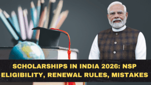 Scholarships in India 2026: NSP Eligibility, Renewal Rules, Document Mistakes, and Status Check Steps