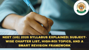 NEET (UG) 2026 Syllabus Explained: Subject-Wise Chapter List, High-ROI Topics, and a Smart Revision Framework