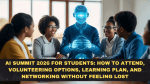 AI Summit 2026 for Students: How to Attend, Volunteering Options, Learning Plan, and Networking Without Feeling Lost