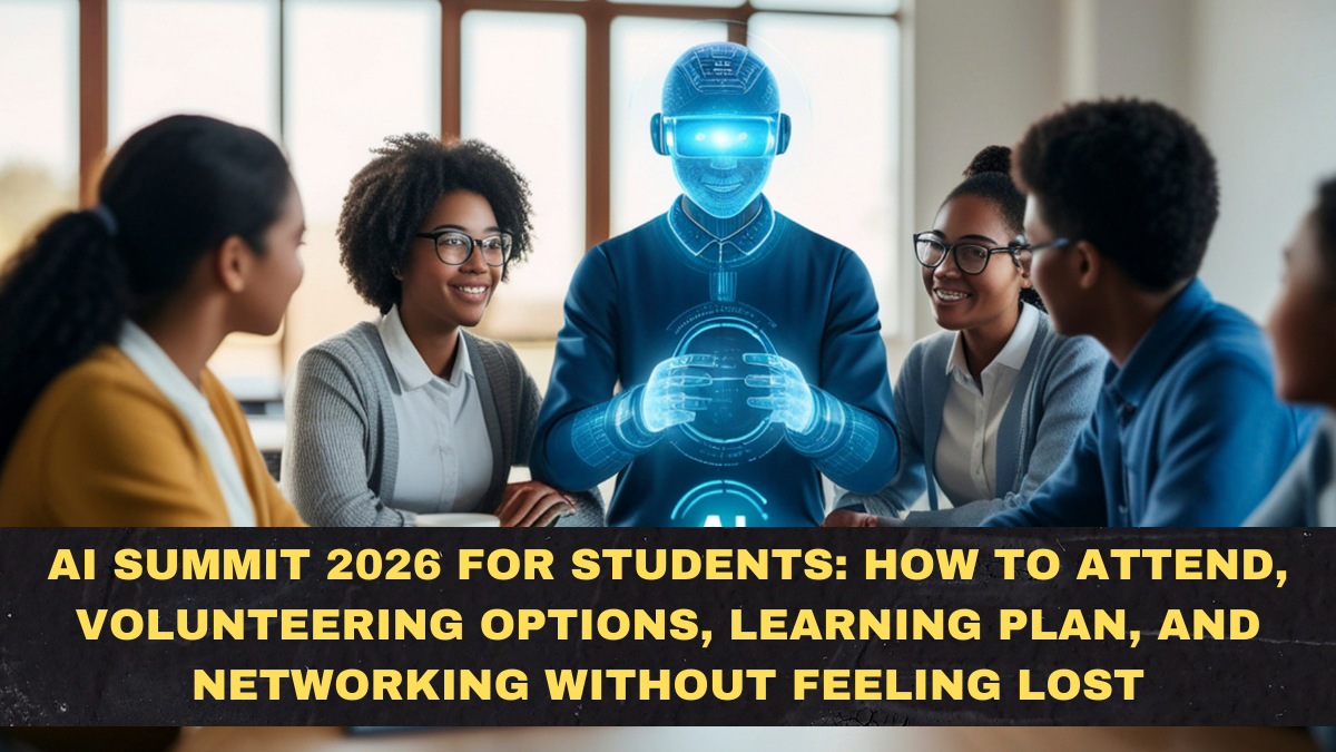 AI Summit 2026 for Students: How to Attend, Volunteering Options, Learning Plan, and Networking Without Feeling Lost