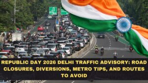Republic Day 2026 Delhi Traffic Advisory: Road Closures, Diversions, Metro Tips, and Routes to Avoid
