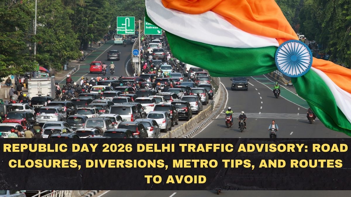 Republic Day 2026 Delhi Traffic Advisory: Road Closures, Diversions, Metro Tips, and Routes to Avoid