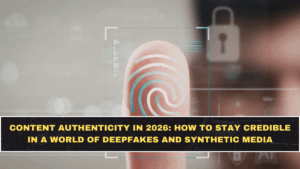 Content Authenticity in 2026: How to Stay Credible in a World of Deepfakes and Synthetic Media
