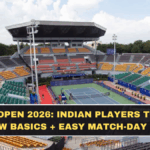 Chennai Open 2026: Indian Players to Watch, Draw Basics + Easy Match-Day Tips