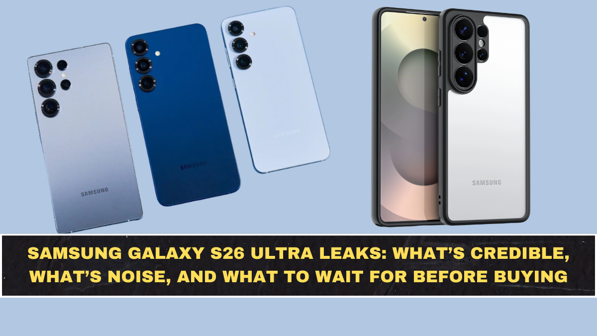 Samsung Galaxy S26 Ultra Leaks: What’s Credible, What’s Noise, and What to Wait For Before Buying