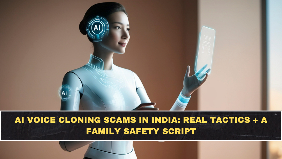 AI Voice Cloning Scams in India: Real Tactics + A Family Safety Script