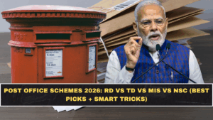 Post Office Schemes 2026: RD vs TD vs MIS vs NSC (Best Picks + Smart Tricks)