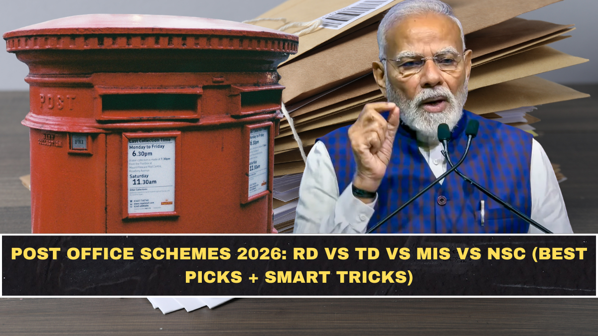 Post Office Schemes 2026: RD vs TD vs MIS vs NSC (Best Picks + Smart Tricks)