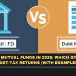 FD vs Debt Mutual Funds in 2026: Which Gives Better Post-Tax Returns (With Examples)