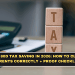 Section 80D Tax Saving in 2026: How to Claim for Parents Correctly + Proof Checklist