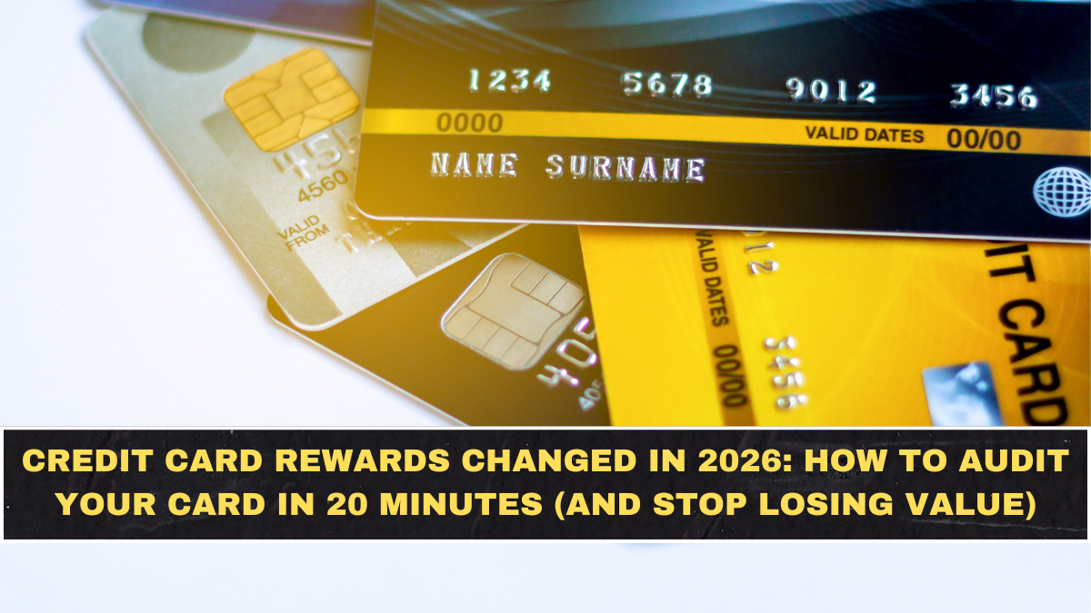 Credit Card Rewards Changed in 2026: How to Audit Your Card in 20 Minutes (And Stop Losing Value)
