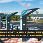EV Charging Cost in India (2026): Per Km Cost Calculator + Home vs Public Charging Reality