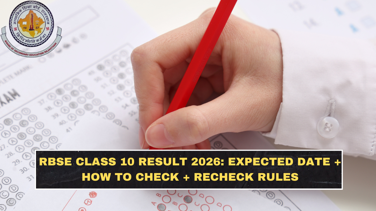 RBSE Class 10 Result 2026: Expected Date + How to Check + Recheck Rules