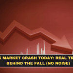 Stock Market Crash Today: Real Triggers Behind the Fall (No Noise)