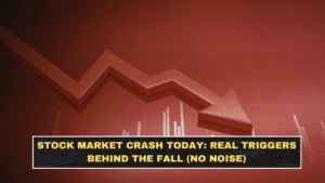 Stock Market Crash Today: Real Triggers Behind the Fall (No Noise)