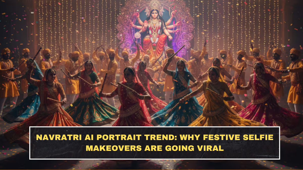 Navratri AI Portrait Trend: Why Festive Selfie Makeovers Are Going Viral