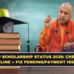 UP Scholarship Status 2026: Check Online + Fix Pending/Payment Issues