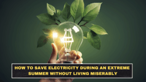 How to Save Electricity During an Extreme Summer Without Living Miserably