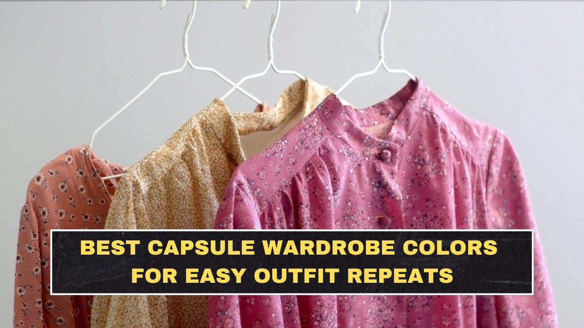 Best Capsule Wardrobe Colors for Easy Outfit Repeats