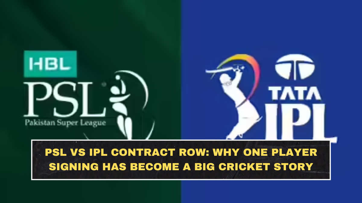 PSL vs IPL Contract Row: Why One Player Signing Has Become a Big Cricket Story