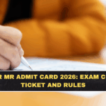 Navy SSR MR Admit Card 2026: Exam City, Hall Ticket and Rules